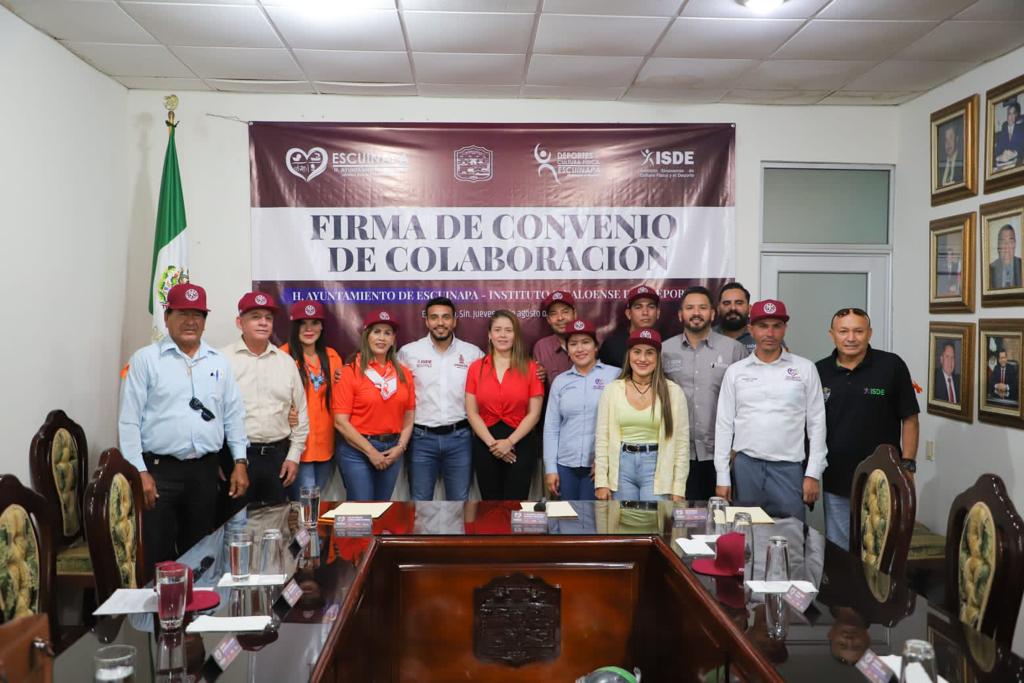 ISDE FIRMA CONVENIO DE COLABORACIÓN CON EL MUNICIPIO DE ESCUINAPA