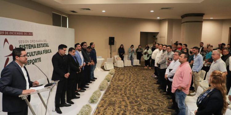 En marcha Sesión Ordinaria del Sistema Estatal de Cultura Física y Deporte 2022