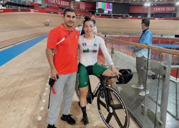 LUZ DANIELA GAXIOLA YA ENTRENA EN TOKIO