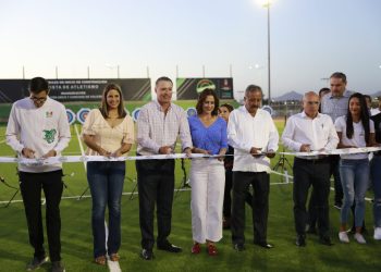 GOBERNADOR  INAUGURA CAMPO DE TIRO CON ARCO Y CANCHAS DE VOLY DE PLAYA