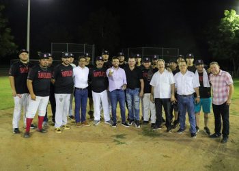 Inaugura Cascajares Ramírez el Estatal de Béisbol de Primera Fuerza