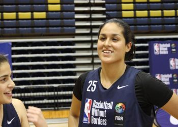 MARIANA VALENZUELA SE LUCE EN LA NBA