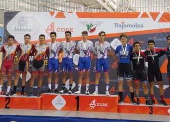 SINALOA SUBE AL PODIO EN COPA FEDERACIÓN DE CICLISMO DE PISTA