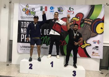 BRILLA SINALOA EN NACIONAL DE PESAS “DEL PAVO” EN SLP