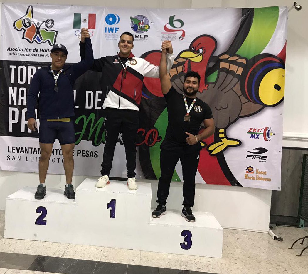 BRILLA SINALOA EN NACIONAL DE PESAS “DEL PAVO” EN SLP