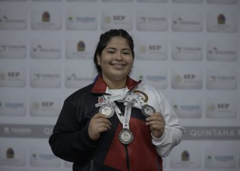 MARISOL BLANCO LEVANTA TRES MEDALLAS DE PLATAS