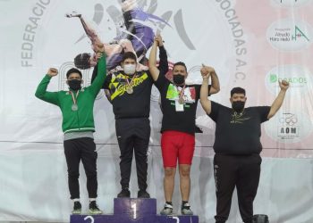 Logra Paúl Morales Oro en Nacional de Luchas