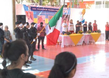 Inaugura Julio César Cascajares Liga Culiacán de Voleibol Femenil