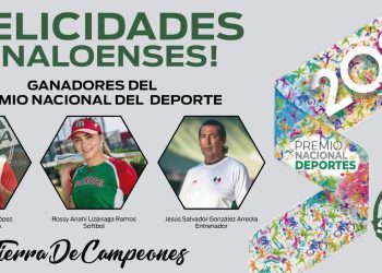 TRES SINALOENSES SON PREMIO NACIONAL DEL DEPORTE 2020