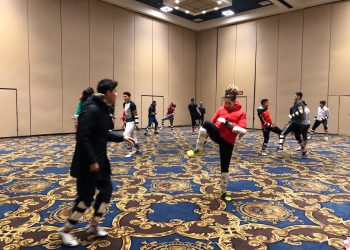 BRISEIDA Y MARÍA DEL ROSARIO LISTAS PARA ABIERTO DE TKD EN LAS VEGAS