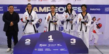 Logra Sinaloa par de oros en Nacional de TKD