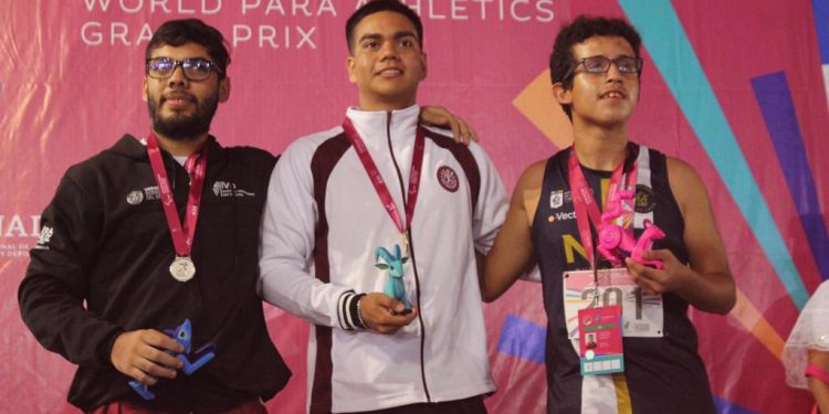 Sinaloenses de oro en Grand Prix Mundial Para Atletismo