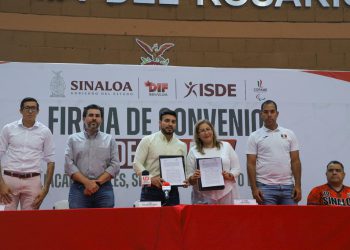 Firma ISDE histórico convenio con el Comité Paralimpico Mexicano
