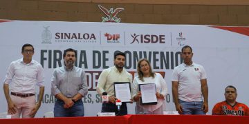 Firma ISDE histórico convenio con el Comité Paralimpico Mexicano