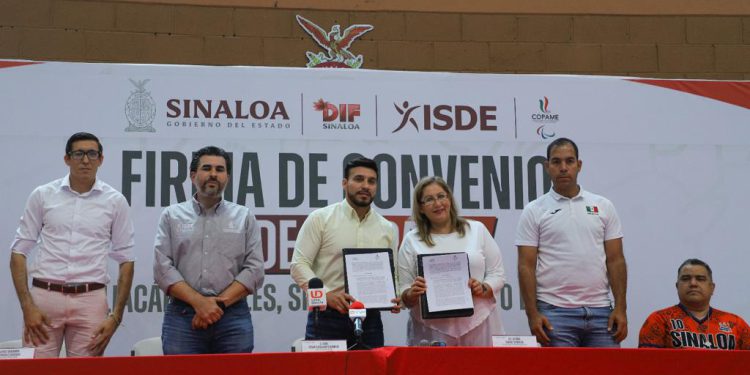 Firma ISDE histórico convenio con el Comité Paralimpico Mexicano