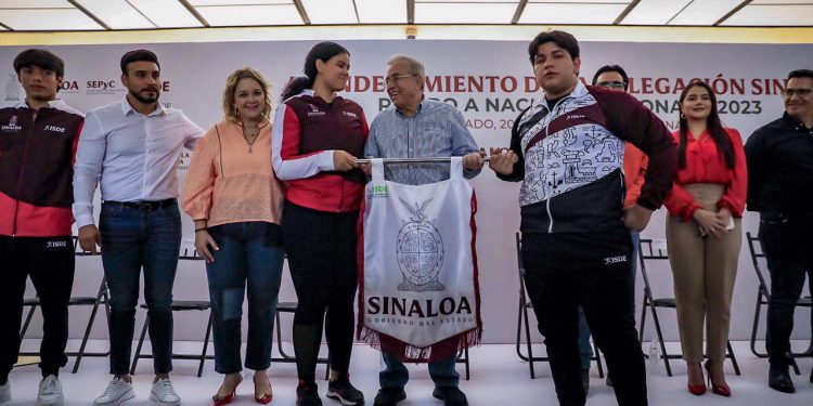 Les desea Gobernador Rocha lo mejor a deportistas