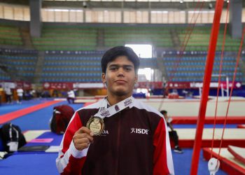 Aarón Ibarra ratifica su corona en el All Around