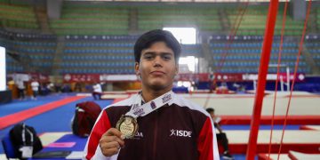 Aarón Ibarra ratifica su corona en el All Around