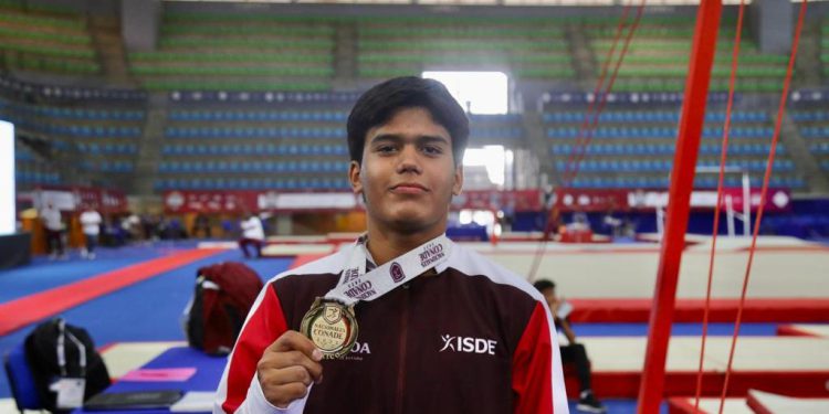 Aarón Ibarra ratifica su corona en el All Around