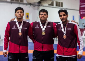 Manuel Ureta, es bicampeón en luchas