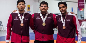 Manuel Ureta, es bicampeón en luchas