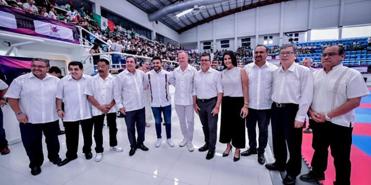 Inauguran Campeonato Mundial Escolar de Taekwondo
