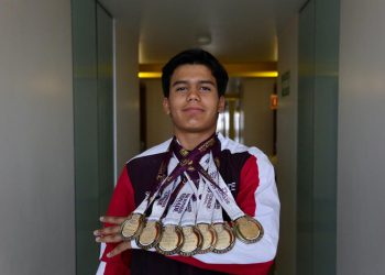 Aarón Ibarra arrasa con siete oros