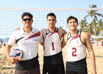El voli de playa disputará tres oros