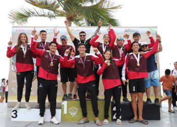 SINALOA SE IMPONE CON TRES OROS EN VOLI DE PLAYA