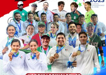 Sinaloenses aportan nueve oros a México en los JCC