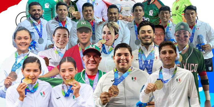 Sinaloenses aportan nueve oros a México en los JCC