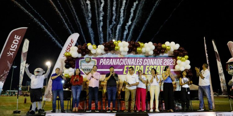 MAJESTUOSA INAUGURACIÓN DE PARAOLIMPIADA CONADE 2023 ETAPA ESTATAL.