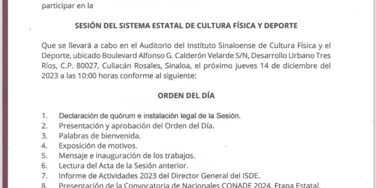 Sobre el sistema estatal del deporte 2023