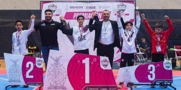 Gana Guasave 13 de oro en Combate del TKD.
