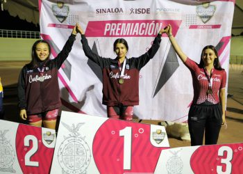 Sigue sumando medallas de oro.