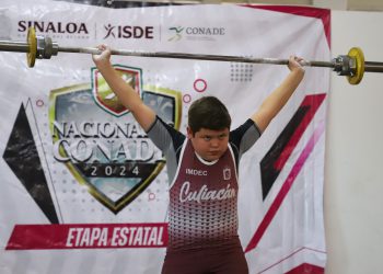 Culiacán ‘arrasa’ en primer día de Halterofilia.