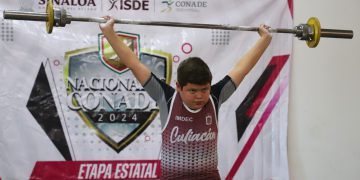 Culiacán ‘arrasa’ en primer día de Halterofilia.