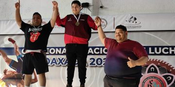 Logra Paúl Morales oro en Nacional de Luchas.