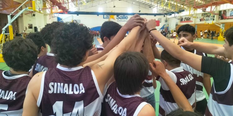 De todo para Sinaloa en arranque de Macro Regional de Basquetbol en Chihuahua.