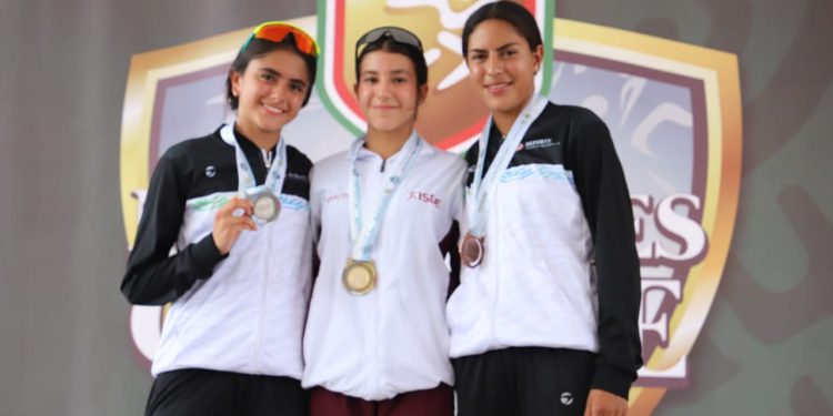 Cierra Sinaloa con oro y bronce el Triatlón.