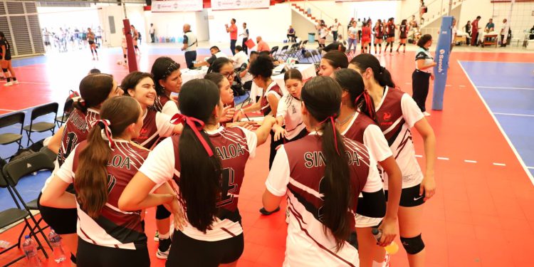 Gran inicio de Sinaloa en Voleibol de Sala.