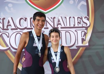 Logra Sinaloa la plata en Triatlón.