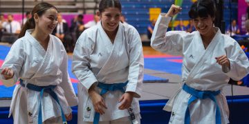 La selección de Karate de Sinaloa sigue en plan grande.