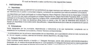 Encuentro Estatal Deportivo Indígena Sinaloa 2024