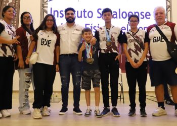 Inicia programa de charlas “Encuentro ISDE” con la visita de Julio Cascajares a los deportistas de Guasave.