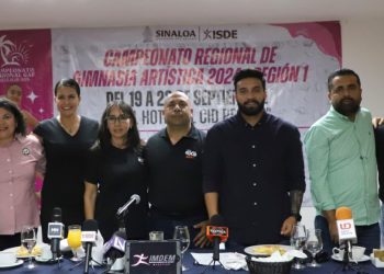 Presentan el campeonato regional de Gimnasia Artística para Mazatlan.