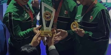 Ganan oro en Panamericano de Karate