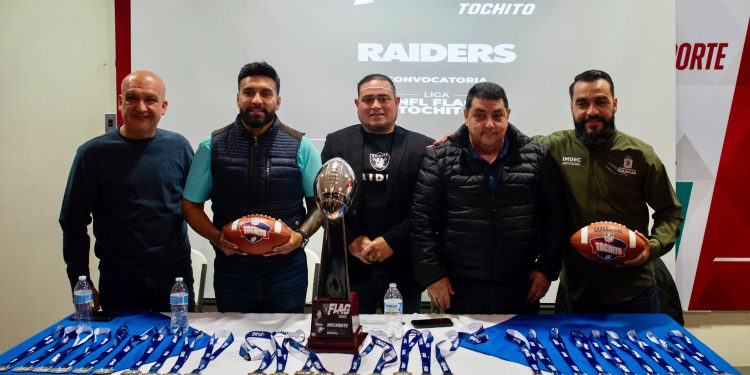 Anuncian segunda edición del Torneo Escolar Tochito NFL Flag