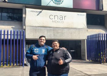 SE CONCENTRA DAVID MORALES EN EL CNAR