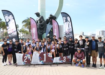 Mazatlán supera a Culiacán en la prueba del Triatlón en la Fase Estatal, por una medalla de oro